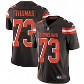 Nike Cleveland Browns #73 Joe Thomas Brown Team Color NFL Vapor Untouchable Limited Jersey,baseball caps,new era cap wholesale,wholesale hats